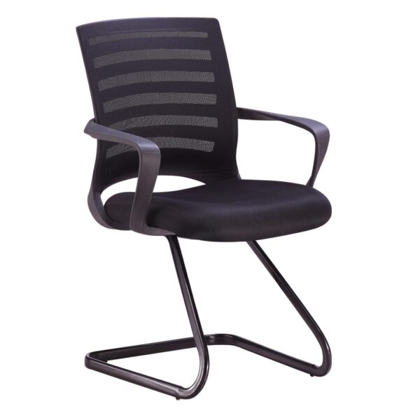 Louver Visitor Chair black