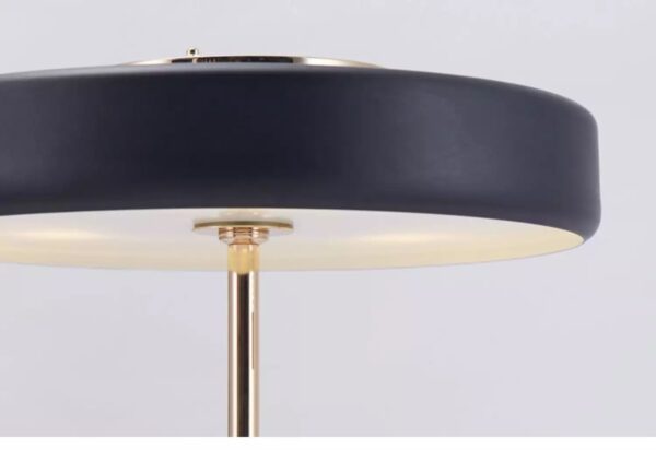 Side Table Lamp Black