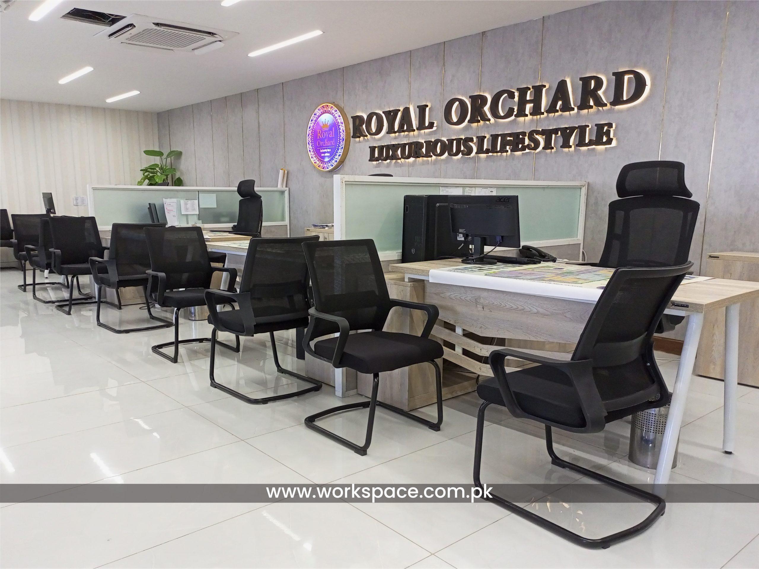 Workspace office furniture design in Islamabad