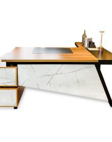 Abstract Design Executed Table