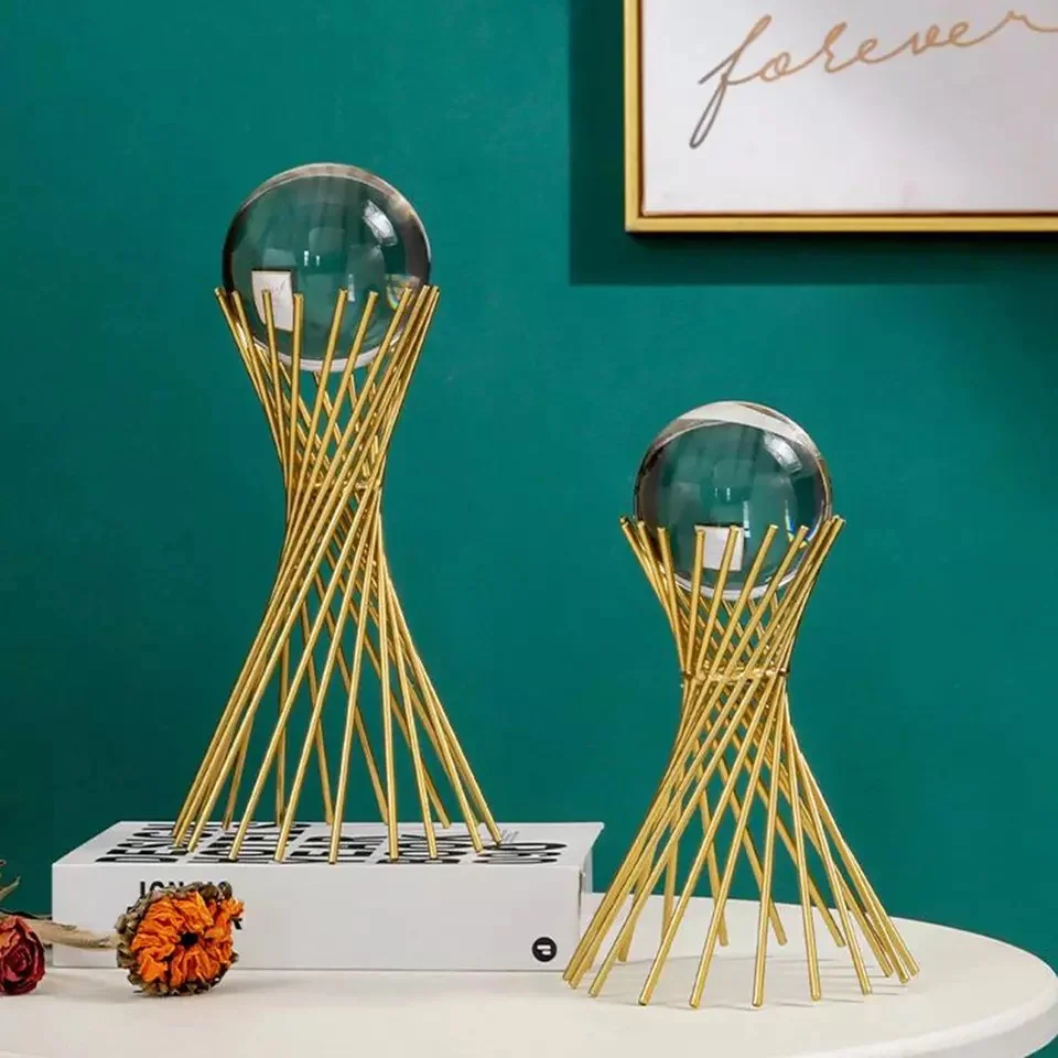 Crystal & Brass Decor