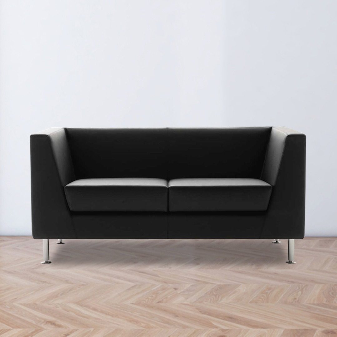 Black 3 Seater Sofa