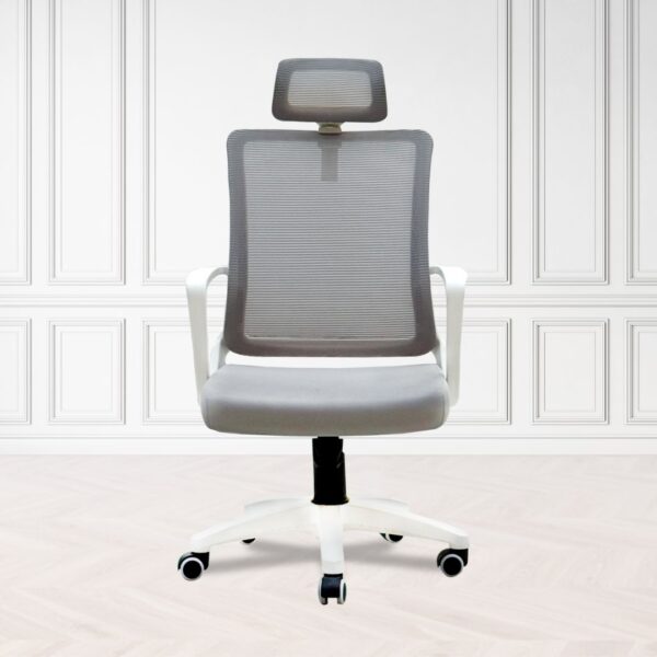 Leo Max White Manager Chair MC034