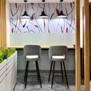Cafeteria Counter with 2 Stool  CF014