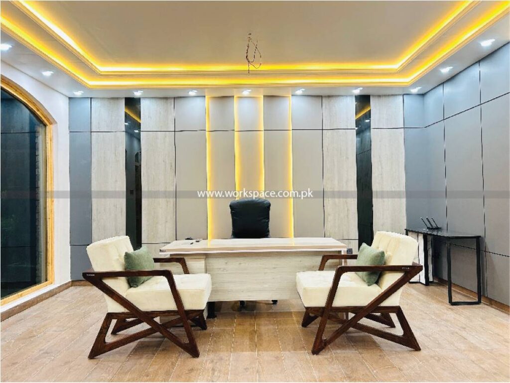 modern office desk