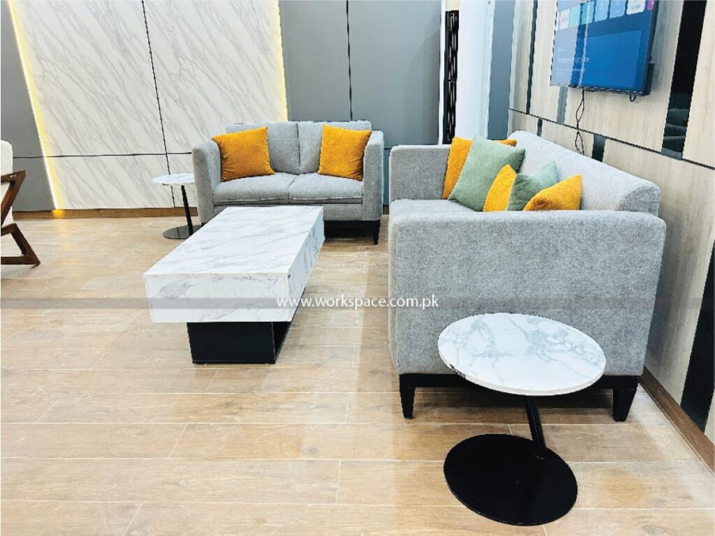 modern office desk