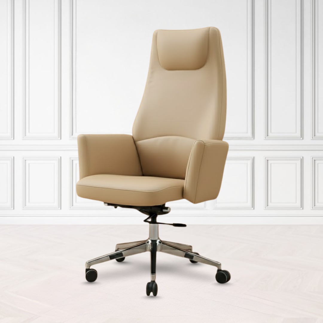 Sphere Executive Chair (Beige) EC064